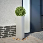 vidaXL Jardinieră de grădină, 30x26x75 cm, oțel galvanizat, triunghi vidaXL Jardinieră de grădină, 30x26x75 cm, oțel galvanizat, triunghi