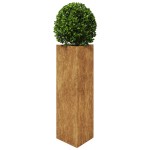 vidaXL Jardinieră de grădină triunghiulară Oțel pentru intemperii vidaXL Jardinieră de grădină triunghiulară Oțel pentru intemperii