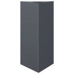 vidaXL Jardiniere grădină, 2 buc. antracit 40x34,5x70 cm oțel triunghi vidaXL Jardiniere grădină, 2 buc. antracit 40x34,5x70 cm oțel triunghi