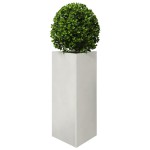 vidaXL Jardinieră de grădină, 40x34,5x70 cm, oțel inoxidabil, triunghi vidaXL Jardinieră de grădină, 40x34,5x70 cm, oțel inoxidabil, triunghi
