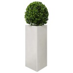 vidaXL Jardiniere grădină, 2 buc. 40x40x75 cm oțel inoxidabil triunghi vidaXL Jardiniere grădină, 2 buc. 40x40x75 cm oțel inoxidabil triunghi