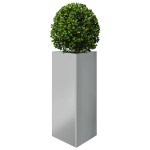 vidaXL Jardiniere grădină, 2 buc. 40x40x75 cm oțel galvanizat triunghi vidaXL Jardiniere grădină, 2 buc. 40x40x75 cm oțel galvanizat triunghi
