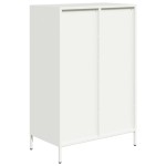 vidaXL Dulap înalt, alb, 68x39x101,5 cm, oțel