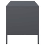 vidaXL Dulap TV, antracit, 101,5x39x43,5 cm, oțel laminat la rece