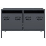 vidaXL Dulap TV, antracit, 68x50x43,5 cm, oțel laminat la rece