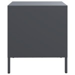 vidaXL Noptiere, 2 buc., antracit, 35x39x43,5 cm, oțel vidaXL Noptiere, 2 buc., antracit, 35x39x43,5 cm, oțel