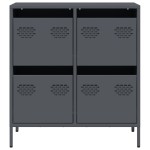 vidaXL Dulap, antracit, 68x39x73,5 cm, oțel laminat la rece