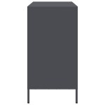 vidaXL Dulap, antracit, 101,5x39x73,5 cm, oțel laminat la rece vidaXL Dulap, antracit, 101,5x39x73,5 cm, oțel laminat la rece