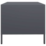 vidaXL Măsuță de cafea, antracit 101,5x50x43,5 cm oțel laminat la rece vidaXL Măsuță de cafea, antracit 101,5x50x43,5 cm oțel laminat la rece