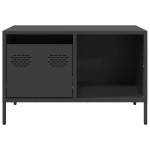 vidaXL Măsuță de cafea, negru, 68,5x50x43,5 cm, oțel laminat la rece vidaXL Măsuță de cafea, negru, 68,5x50x43,5 cm, oțel laminat la rece