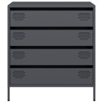 vidaXL Dulap, antracit, 68x39x73,5 cm, oțel laminat la rece