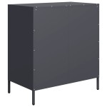 vidaXL Dulap, antracit, 68x39x73,5 cm, oțel laminat la rece