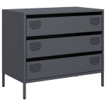 vidaXL Dulap, antracit, 68x39x58,5 cm, oțel laminat la rece