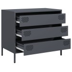 vidaXL Dulap, antracit, 68x39x58,5 cm, oțel laminat la rece