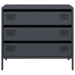 vidaXL Dulap, antracit, 68x39x58,5 cm, oțel laminat la rece