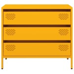 vidaXL Dulap, galben muștar, 68x39x58,5 cm, oțel laminat la rece vidaXL Dulap, galben muștar, 68x39x58,5 cm, oțel laminat la rece
