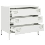 vidaXL Dulap, alb, 68x39x58,5 cm, oțel laminat la rece