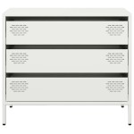 vidaXL Dulap, alb, 68x39x58,5 cm, oțel laminat la rece