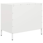 vidaXL Dulap, alb, 68x39x58,5 cm, oțel laminat la rece