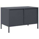 vidaXL Dulap TV, antracit, 68x39x43,5 cm, oțel laminat la rece