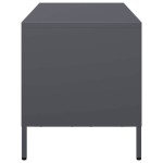 vidaXL Dulap TV, antracit, 101,5x39x43,5 cm, oțel laminat la rece