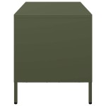 vidaXL Dulap TV, verde măsliniu, 101,5x39x43,5cm, oțel laminat la rece