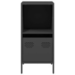 vidaXL Dulap, negru, 35x39x73,5 cm, oțel laminat la rece