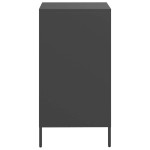 vidaXL Dulap, negru, 35x39x73,5 cm, oțel laminat la rece