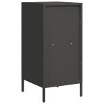 vidaXL Dulap, negru, 35x39x73,5 cm, oțel laminat la rece