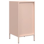 vidaXL Dulap, roz, 35x39x73,5 cm, oțel laminat la rece