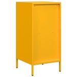 vidaXL Dulap, galben muștar, 35x39x73,5 cm, oțel laminat la rece vidaXL Dulap, galben muștar, 35x39x73,5 cm, oțel laminat la rece