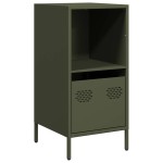 vidaXL Dulap, verde măsliniu, 35x39x73,5 cm, oțel laminat la rece vidaXL Dulap, verde măsliniu, 35x39x73,5 cm, oțel laminat la rece