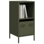 vidaXL Dulap, verde măsliniu, 35x39x73,5 cm, oțel laminat la rece vidaXL Dulap, verde măsliniu, 35x39x73,5 cm, oțel laminat la rece