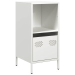 vidaXL Dulap, alb, 35x39x73,5 cm, oțel laminat la rece