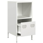 vidaXL Dulap, alb, 35x39x73,5 cm, oțel laminat la rece