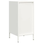 vidaXL Dulap, alb, 35x39x73,5 cm, oțel laminat la rece