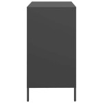vidaXL Dulap, negru, 68x39x73,5 cm, oțel laminat la rece