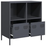 vidaXL Dulap, antracit, 68x39x73,5 cm, oțel laminat la rece