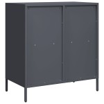 vidaXL Dulap, antracit, 68x39x73,5 cm, oțel laminat la rece