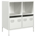 vidaXL Dulap, alb, 68x39x73,5 cm, oțel laminat la rece