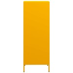vidaXL Dulap înalt, galben muștar, 35x39x103,5 cm, oțel vidaXL Dulap înalt, galben muștar, 35x39x103,5 cm, oțel
