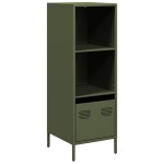 vidaXL Dulap înalt verde măslină 35x39x103,5 cm oțel vidaXL Dulap înalt verde măslină 35x39x103,5 cm oțel