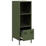 vidaXL Dulap înalt verde măslină 35x39x103,5 cm oțel vidaXL Dulap înalt verde măslină 35x39x103,5 cm oțel