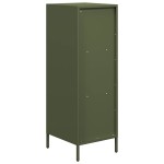 vidaXL Dulap înalt verde măslină 35x39x103,5 cm oțel vidaXL Dulap înalt verde măslină 35x39x103,5 cm oțel