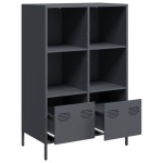 vidaXL Dulap înalt, antracit, 68x39x103,5 cm, oțel vidaXL Dulap înalt, antracit, 68x39x103,5 cm, oțel