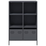 vidaXL Dulap înalt, antracit, 68x39x103,5 cm, oțel vidaXL Dulap înalt, antracit, 68x39x103,5 cm, oțel