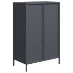 vidaXL Dulap înalt, antracit, 68x39x103,5 cm, oțel vidaXL Dulap înalt, antracit, 68x39x103,5 cm, oțel