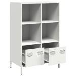 vidaXL Dulap înalt, alb, 68x39x103,5 cm, oțel vidaXL Dulap înalt, alb, 68x39x103,5 cm, oțel