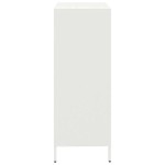 vidaXL Dulap înalt, alb, 68x39x103,5 cm, oțel vidaXL Dulap înalt, alb, 68x39x103,5 cm, oțel