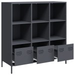 vidaXL Dulap înalt, antracit, 101,5x39x103,5 cm, oțel vidaXL Dulap înalt, antracit, 101,5x39x103,5 cm, oțel